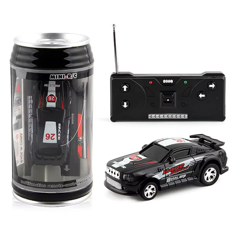 Mini RC Car in a Can. Perfect Gift. Desk toy.