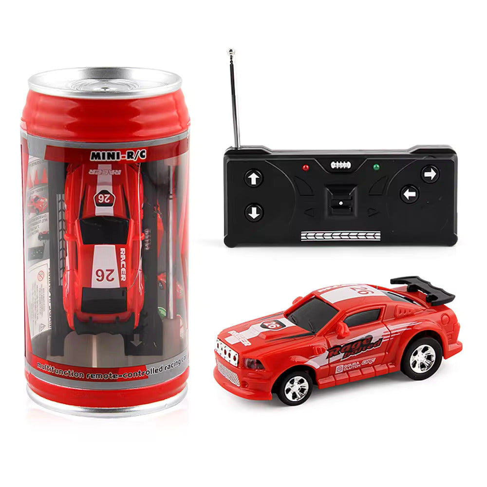 Mini RC Car in a Can. Perfect Gift. Desk toy.